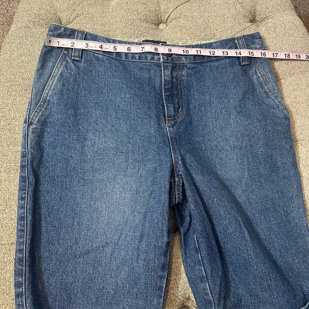 Vintage Denim Bermuda‎ Shorts